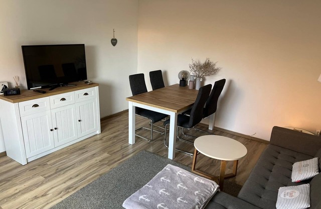 Ferienwohnung 'Insel Koje 1' mit privater Terrasse und privatem Garten