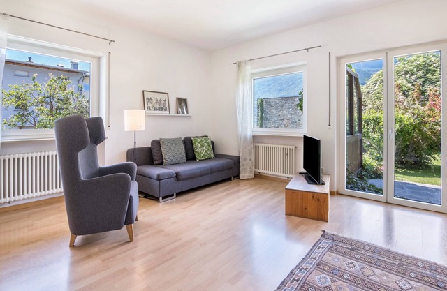 Ferienwohnung 'Kortscherhof Apt Typ 1' mit Bergblick, privater Terrasse und WLAN