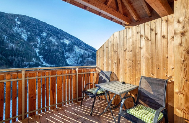 Ferienwohnung 'Kreuzplonhof Apt Dorfblick' mit Bergblick und privater Infrarotkabine