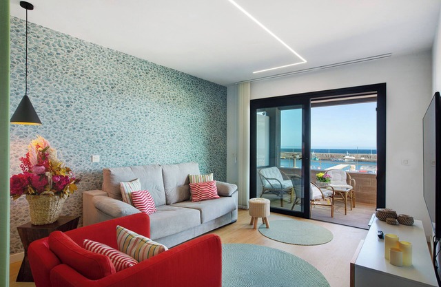 Ferienwohnung "La Casita del Muelle" mit Meerblick, Terrasse, Balkon & WLAN