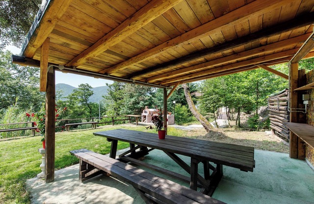 Ferienwohnung 'La Liguria Tra Gli Ulivi 2' mit Bergblick, WLAN und Klimaanlage