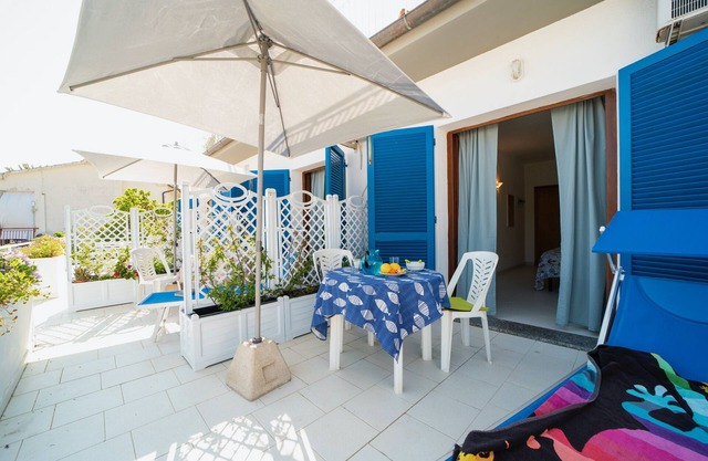 Ferienwohnung 'Le Sirene Mono 3' mit Privatterrasse, WLAN und Klimaanlage