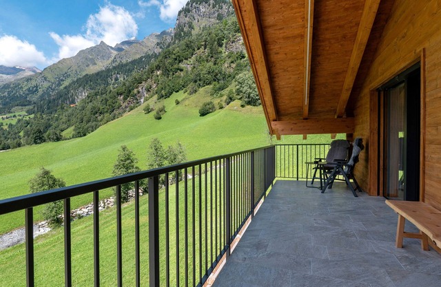 Ferienwohnung 'Lodge 3' mit Bergblick, Gemeinschaftsterrasse und Wi-Fi