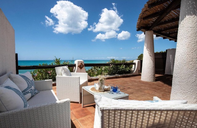 Ferienwohnung 'Lumia Sole' mit Meerblick, Wi-Fi und Klimaanlage