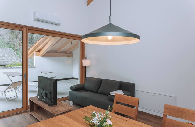 Ferienwohnung 'Matscherhof Apfelblüte Exklusiv' mit Bergblick, WLAN und Klimaanlage