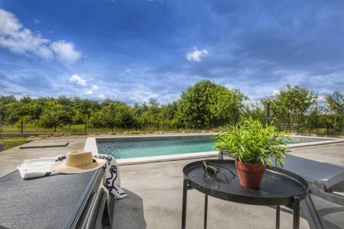 Apartment Mirna with Swimming Pool