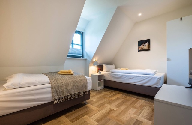 Apartment mit Balkon - Carl Nielsen 13 - Inseldomizil Stolpe - Urlaub unter Reet