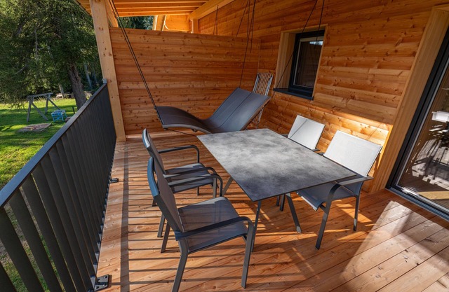 Ferienwohnung "Mittager" in der Nähe des Skigebiets mit Waldblick, Balkon und Gemeinschaftsgarten