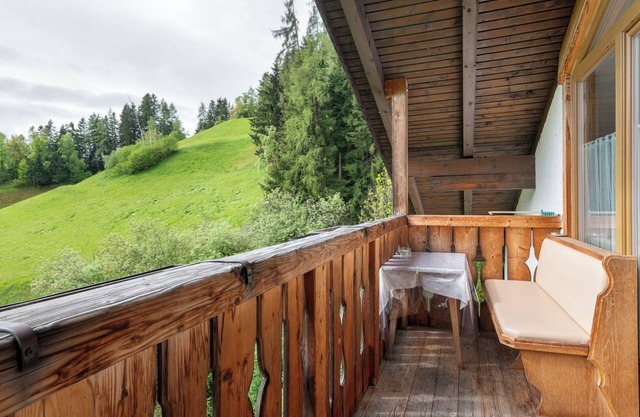Ferienwohnung 'Mittermüller Eibisch' mit Gemeinschaftsterrasse, Balkon und Wi-Fi