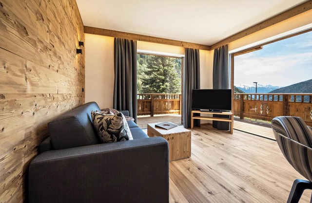 Ferienwohnung "Mulin Tondl" in der Nähe des Skigebietes mit Bergblick, Sauna & Balkon