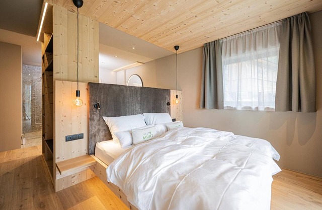 Apartment 'Munt Dolomiti Farm' mit Seeblick, gemeinsamer Terrasse und WLAN