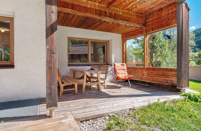 Ferienwohnung 'Naturidyll Mitterbach Apt Lignum' mit Bergblick, privater Terrasse und Wi-Fi