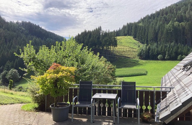 Apartment 'Naturhäusle, 45qm' mit Bergblick, Balkon und WLAN