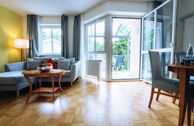 Appartement Nr. 14, 42qm, DU/WC, Wohn/Schlafzimmer, herrlicher Südbalkon