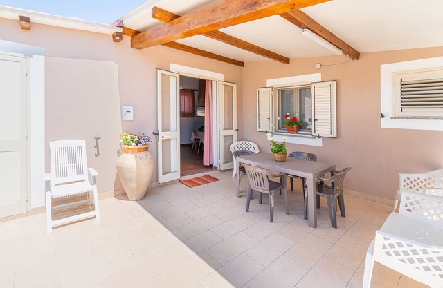 Ferienwohnung 'Nonna Rosa' mit privater Terrasse, Gemeinschaftsgarten und Klimaanlage