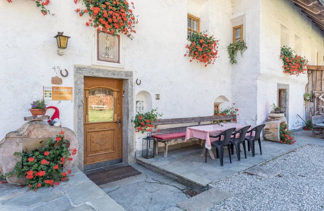 Ferienwohnung Oberwieserhof App 1 in Südtirol mit Gemeinschaftsgarten und WLAN