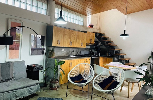 Apartment on a spectacular farm. We are located 10 min from Antigua Guatemala.