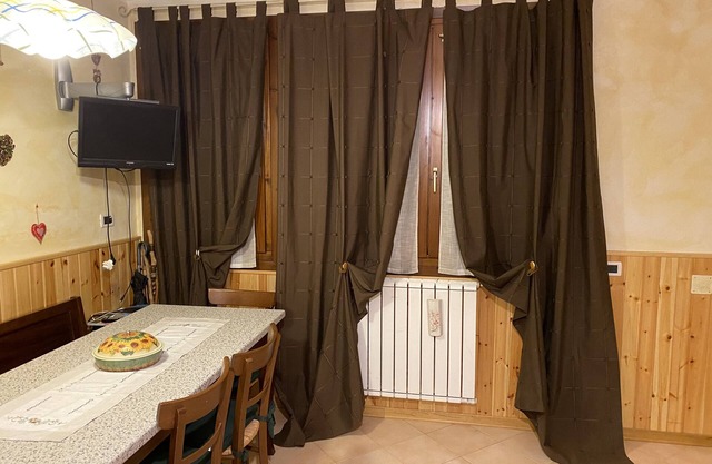 Ferienwohnung "Sulle Piste Da Sci" mit Bergblick und Gemeinschaftsgarten