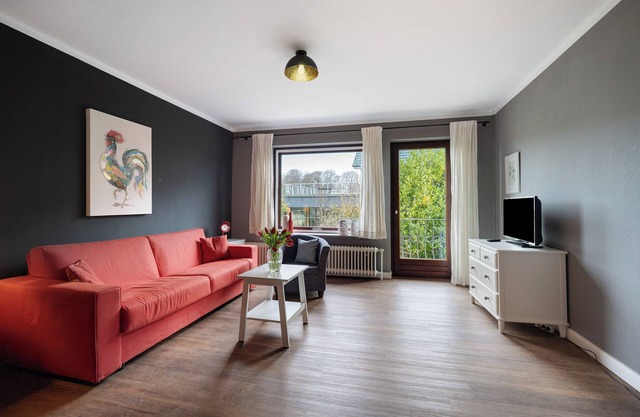 Ferienwohnung 'Ostseeblick Fewo 6' mit Privatterrasse, Balkon und Wi-Fi