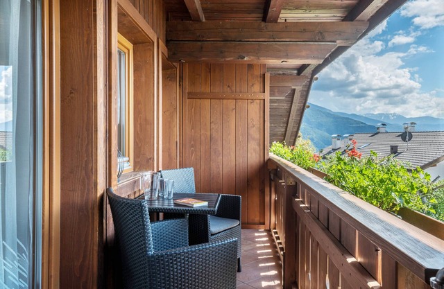Ferienwohnung 'Panoramablick' mit Bergblick, Gemeinschaftsgarten und WLAN