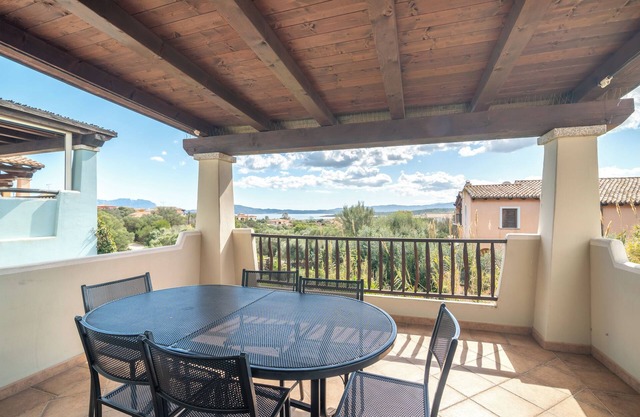 Ferienwohnung 'Poggio Dei Fiori Appartamento H7' mit Meerblick und privater Terrasse
