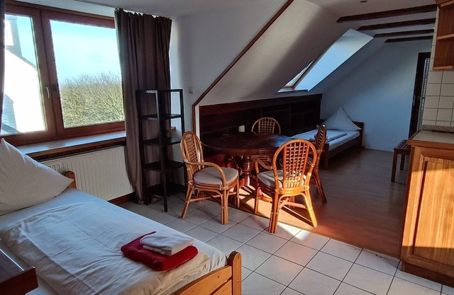 Apartment Dach zur Inselseite mit Balkon - Haus Hoog Stean