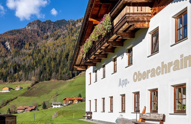 Ferienwohnung 'Sonnenschein Oberachrain' mit Bergblick, Gemeinschaftsgarten und Wi-Fi