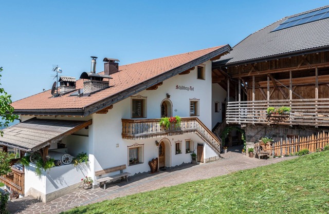 Ferienwohnung 'Schildberghof Santner' mit Bergblick, Balkon & WLAN