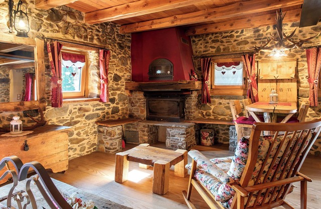 Ferienwohnung 'Soggiorno Con Camera Deluxe' mit Bergblick, privater Terrasse und eigenem Garten