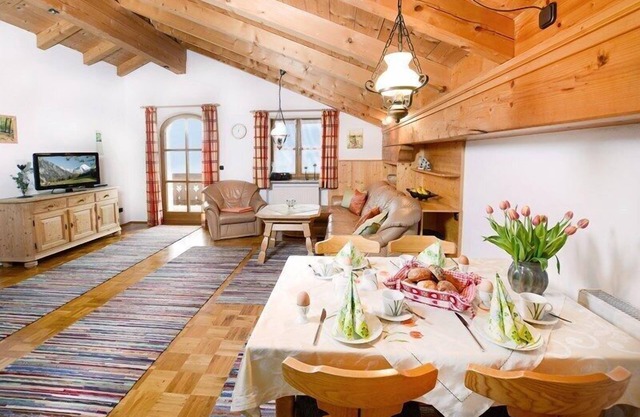 Ferienwohnung Sonntagshorn 73qm, Balkon, Küche, 2 Schlaf- und 1 Wohnzimmer, WLAN