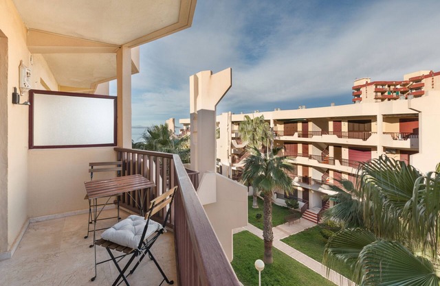 Ferienwohnung 'Tu Paraíso En La Manga' mit Meerblick, Gemeinschaftspool und privater Terrasse
