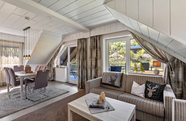 Ferienwohnung 'Typ 5' mit Gemeinschaftsgarten, Balkon und WLAN