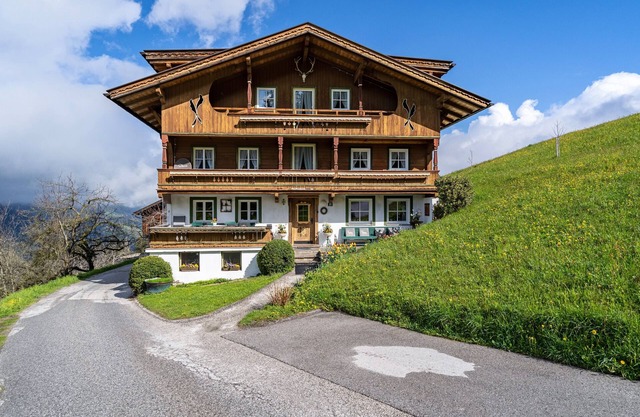 Ferienwohnung 'Unterlehenhof A' mit Bergblick, Balkon und WLAN