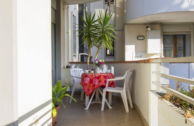 Apartment für bis zu 4 Personen mit Terrasse und privatem Parkplatz