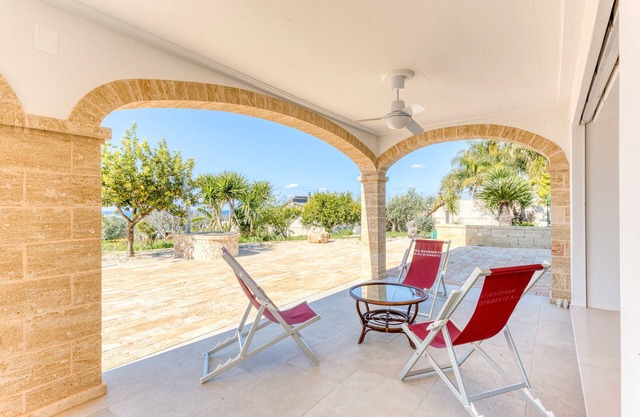 Apartment 'Villa Bianca Appartment 2' mit Meerblick, WLAN und Klimaanlage