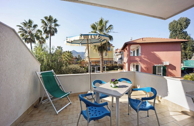 Haustierfreundliche Ferienwohnung 'Villa Paola Bilo 4' mit Pool, WLAN und Garten