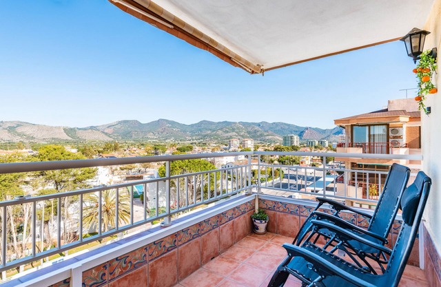 Ferienwohnung 'Vistas Mediterráneo' mit Blick auf die Berge und das Mittelmeer