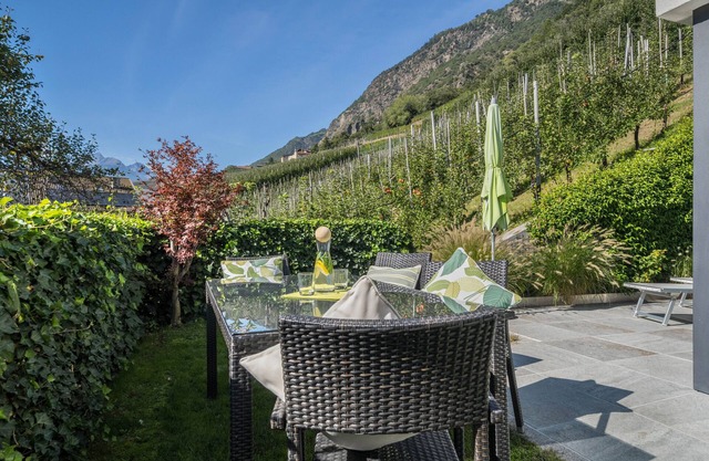 Ferienwohnung "Weinreichhof Laaser Spitz" mit Bergblick, privater Terrasse und WLAN