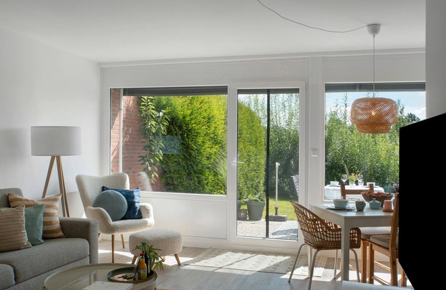 Ferienwohnung 'Weitblick - In 5 Min Am Meer' mit Privatterrasse, Privatem Garten und Wi-Fi