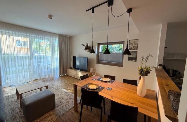 Ferienwohnung mit 1 Schlafzimmer und Saunabereich