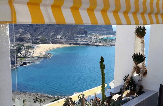 Apartment mit 180 Grad Panorama Meer und Bergblick im warmen Süden Gran Canaria