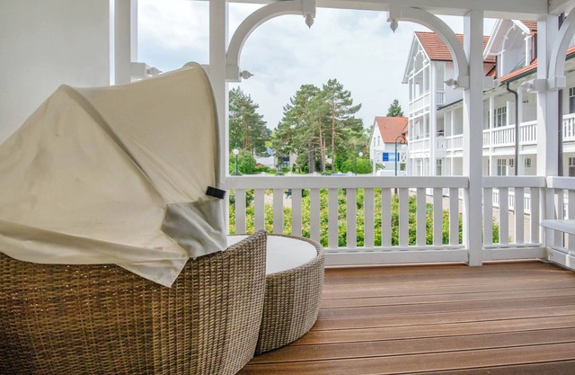 Ferienwohnung mit 2 Schlafzimmern und Balkon
