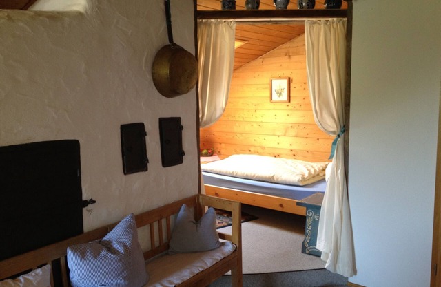 Appartement mit Balkon für 1 - 2 Personen mit herrlichem Talblick und Terrasse
