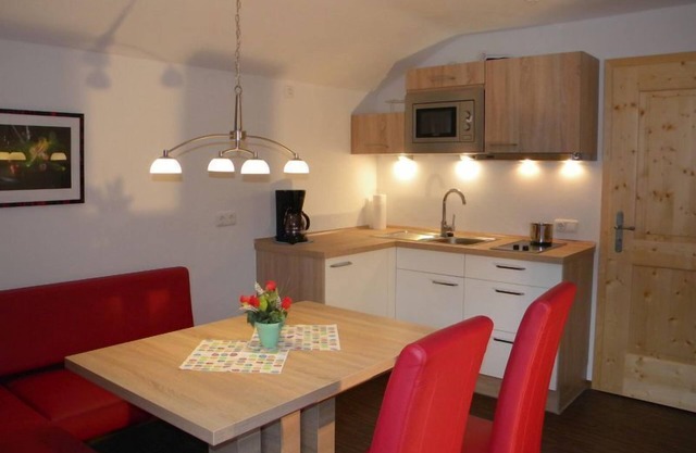 Ferienwohnung mit 1 Schlafzimmer und Wohnküche für 1-2 Personen, 40 qm