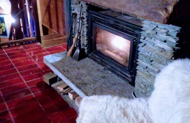 Wohnung mit Zwischengeschoss und Kamin