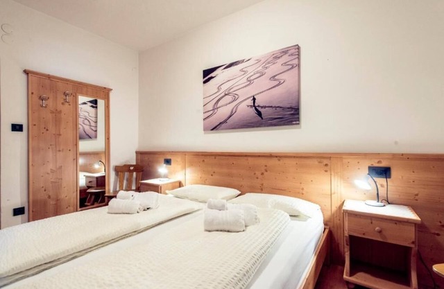 Wohnung mit 2 Schlafzimmern und 3 Bädern für 4-6 Personen im Fassatal