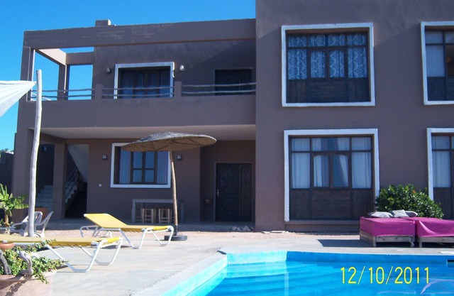Ferienwohnung mit Pool und Meerblick