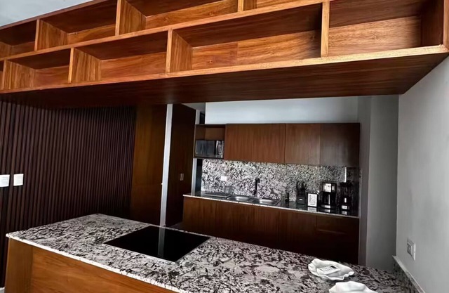 Apartment with pool, gym and park