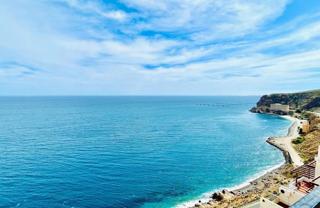 Apartment am Meer in La Garrofa mit privater Terrasse