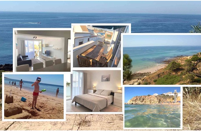 Apartment with sea view, 2 min walk from the beach